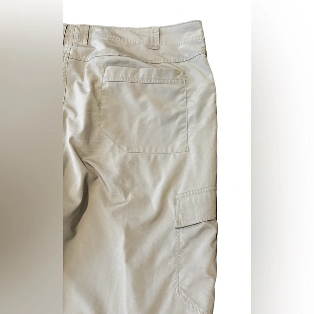 Columbia MENS Omni shield sun protect khaki top stop hiking pants SZ 42 Gorpcore